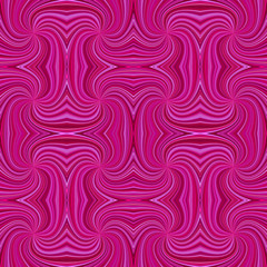 Poster - Pink seamless hypnotic abstract spiral burst stripe pattern background - vector graphic design