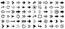 Arrow Icons Set. Vector Illustration