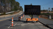 © Becky Wright - Digital Right Lane Closed Sign