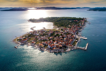 Wall Mural - Krapanj island in Croatia