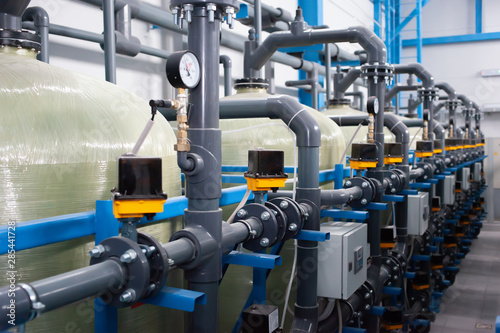 Cuadros en Lienzo Automation of the industrial water treatment system