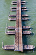 Empty wooden pier view, Venice