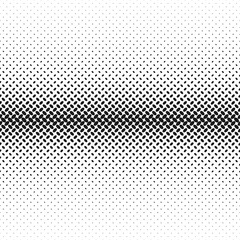 Poster - monochrome halftone diagonal ellipse pattern background - abstract geometrical vector template desig