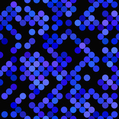 Poster - Geometric circle pattern background - vector illustration