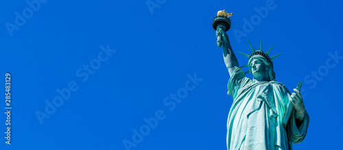 Cuadros en Lienzo Panoramic of The Statue of Liberty in New York City