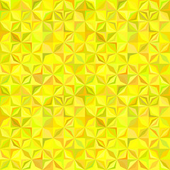 Poster - Yellow geometric stripe pattern - vector tiled mosaic background illustration