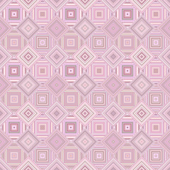 Poster - Pink abstract seamless diagonal square tile mosaic pattern background - vector wall graphic