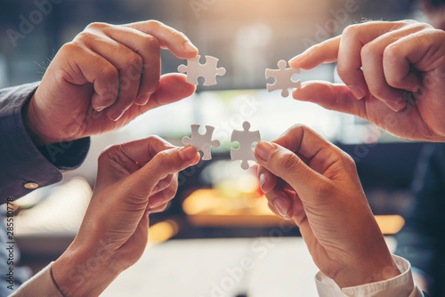 Cuadros en Lienzo Strategy and Solution Business Concept