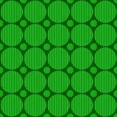 Poster - Geometrical seamless pattern - vector circle background illustration