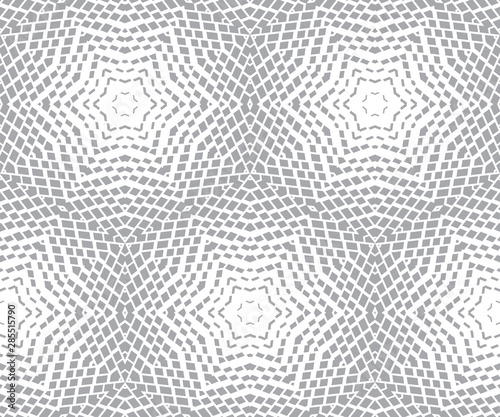 Modern Stylish Halftone Texture. Endless Abstract Background With Random Size...