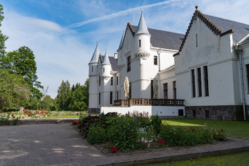 Wall Mural - Old manor house (1876-1885), know as Alatskivi Loss (castle). Alatskivi, Estonia, Baltic States, Europe