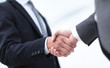 © ASDF - Shake hands, agreed to between the two men in the businesses.