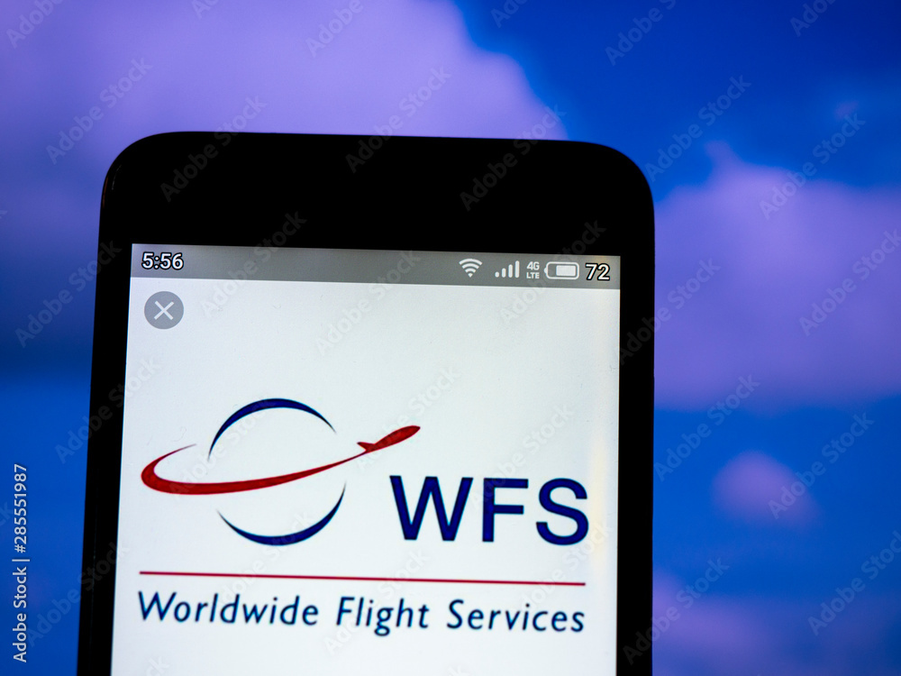Wfs Apps Kiev, Ukraine, July 1, 2019, In this photo illustration the Worldwide ...