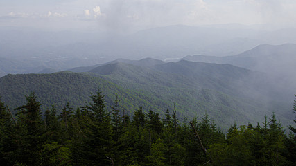  morning in mountains