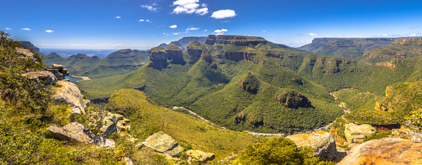 Blyde river canyon Three rondavels viewpoint