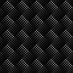 Poster - seamless monochrome circle pattern background design - abstract vector illustration