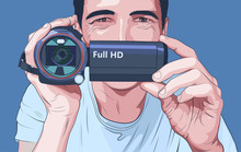 Man With A Video Camera Full Hd