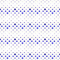 Poster - Seamless abstract diagonal square pattern background - blue vector illustration from squares
