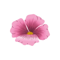 Poster - beautiful flowers isolated icon