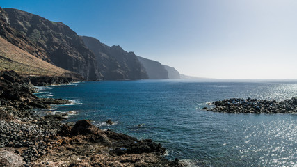 Wall Mural - Curved ocean coast