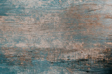 Vintage Of Rustic Blue Wooden For Background Texture 