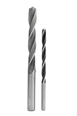 Wall Mural - Two drill bits isolated on a white background.