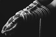 © Atrom - Kinbaku women's hands tied with rope