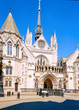 Royal High Courts of Justice house in City Westminster London