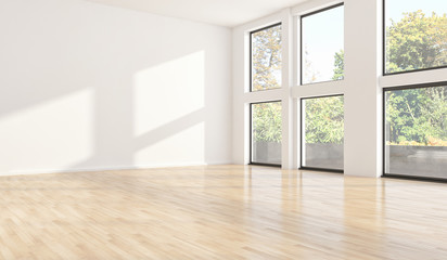 large luxury modern bright interiors room illustration 3d rendering
