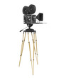 © nerthuz - Vintage Movie Camera Isolated