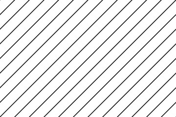 Wall Mural - Thin left diagonal lines. Stripe texture background. Seamless vector pattern