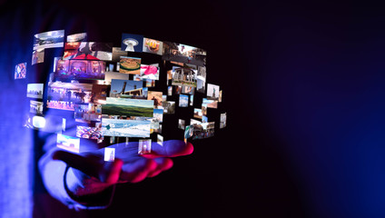 Internet broadband and multimedia streaming entertainment