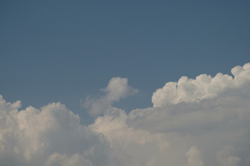 cloud sky blue background white nature