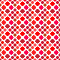 Poster - Geometrical square pattern background design - abstract red vector graphic from diagonal squares
