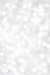 White Winter Holiday Background