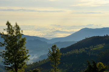  Beautiful View Of Vally And Mountains