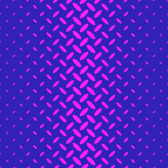 Poster - Color halftone diagonal ellipse pattern background - abstract geometric vector template design