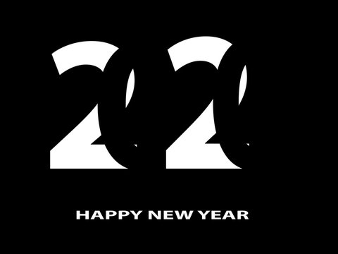 Happy New Year 2020 Modern Design
