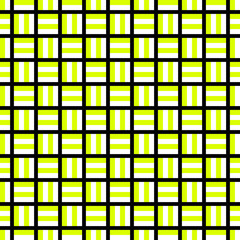 Poster - Geometrical seamless pattern - vector square design background