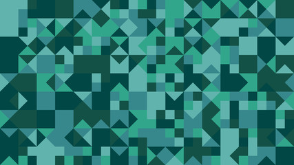 Poster - Abstract geometrical mosaic pattern website background - colorful vector design