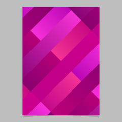 Poster - Colorful modern trendy gradient stripe flyer - abstract vector stationery template