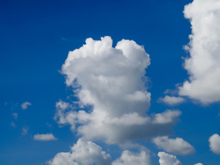 Sky and white clouds