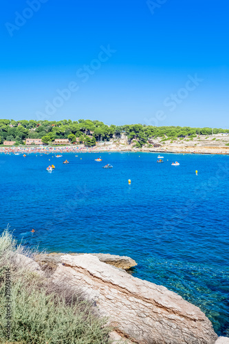 Plage Du Verdon Martigues France Buy This Stock Photo