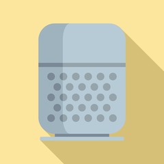 Poster - Command smart speaker icon. Flat illustration of command smart speaker vector icon for web design