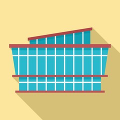 Poster - mall icon. flat illustration of mall vector icon for web design