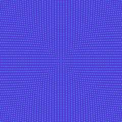 Poster - Retro halftone colored round circle pattern background - color abstract vector graphic design from circles