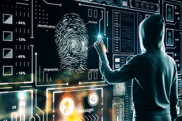 Poster - Access and malware concept
