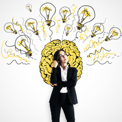 Poster - Brainstorm and innovation concept