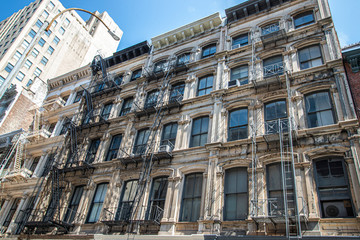 Wall Mural - Fire escapes of New York 