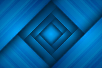Wall Mural - abstract blue background, triangle overlay